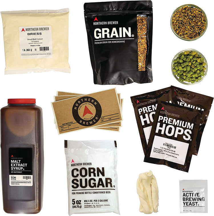 BREW SHARE ENJOY HOMEBREW STARTER KIT, CHINOOK IPA