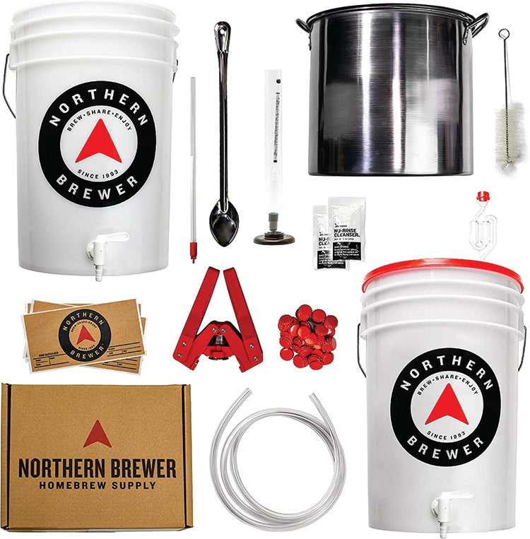BREW SHARE ENJOY HOMEBREW STARTER KIT, HANK'S HEFEWEIZEN