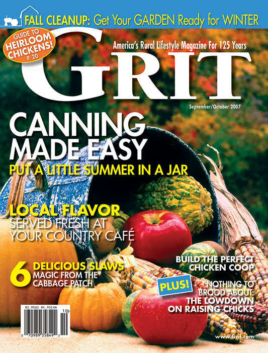 Grit Magazine, September/October 2007