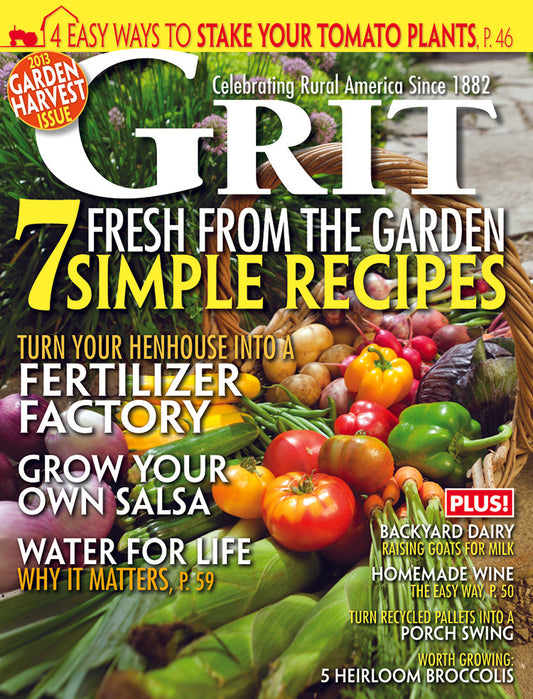 Grit Magazine, July/August 2013