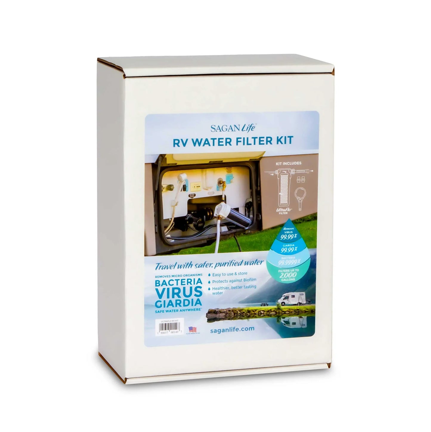 RV & Undersink Water Filter Kit