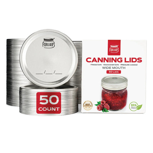 CANNING LIDS - 50 COUNT