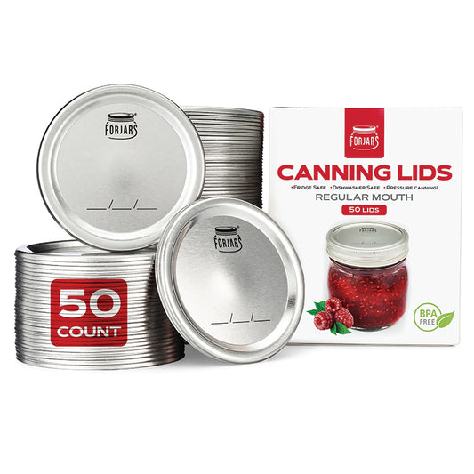 CANNING LIDS - 50 COUNT