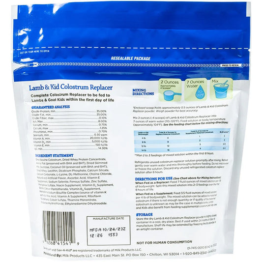 Colostrum Replacement