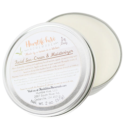 NATURAL FACIAL SUN-CREAM & MOISTURIZER