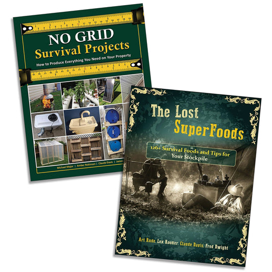 NO GRID SURVIVAL PROJECTS & THE LOST SUPER FOODS KIT