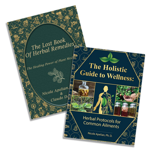 THE LOST BOOK OF HERBAL REMEDIES & THE HOLISTIC GUIDE TO WELLNESS KIT