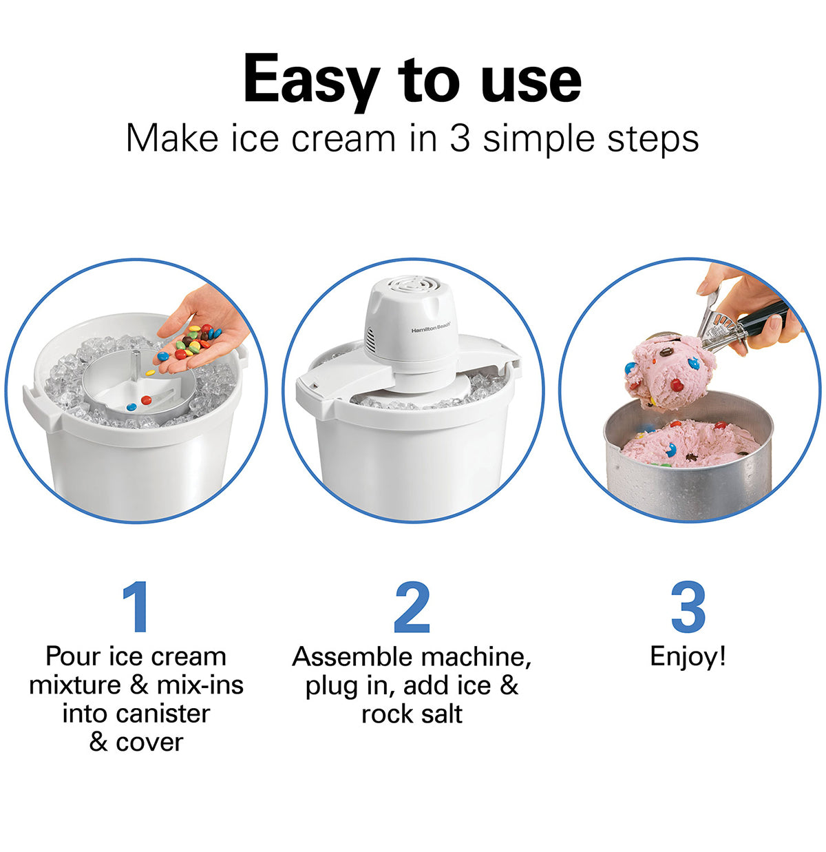 4 QUART ICE CREAM MAKER