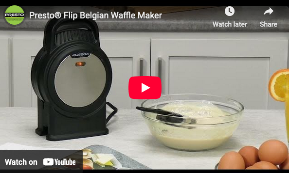 Flip Belgian Waffle Maker
