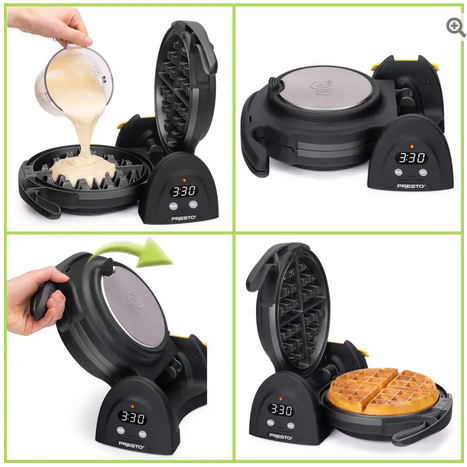 Waffle Maker, Flip, Digital