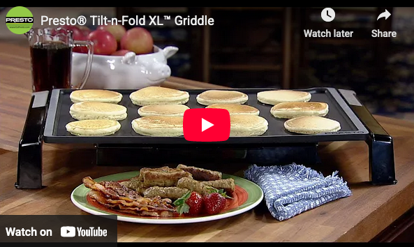 15" Electric Tilt-n-Fold™  Griddle