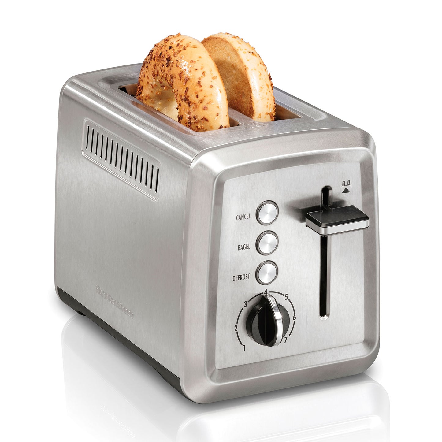 2-Slice Stainless Steel Toaster