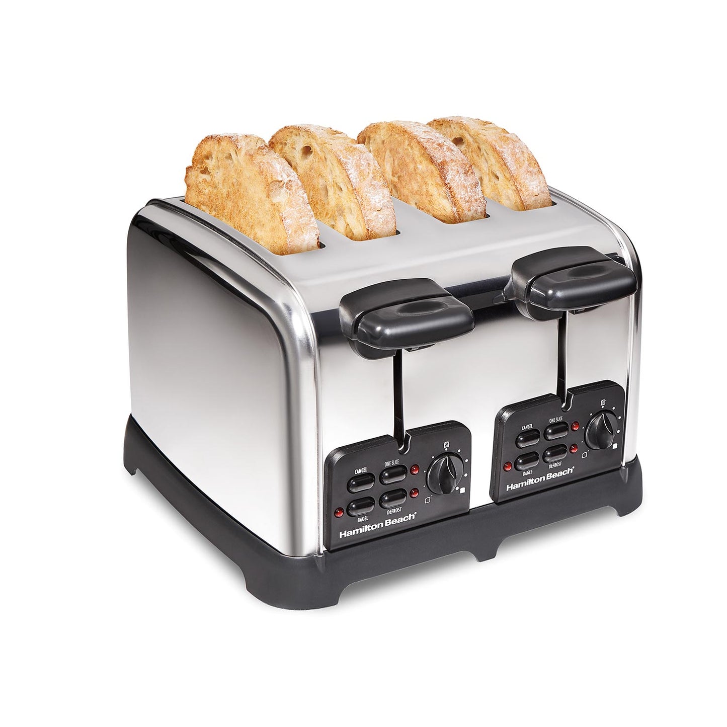 Classic 4-Slice Toaster with Sure-Toast Technology, Stainless Steel