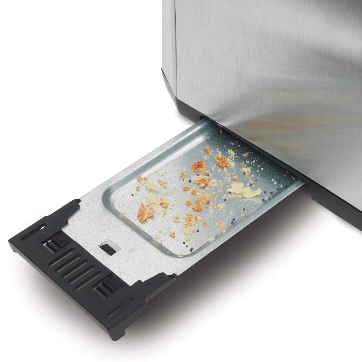 Brushed Stainless Steel 4-Slice Toaster
