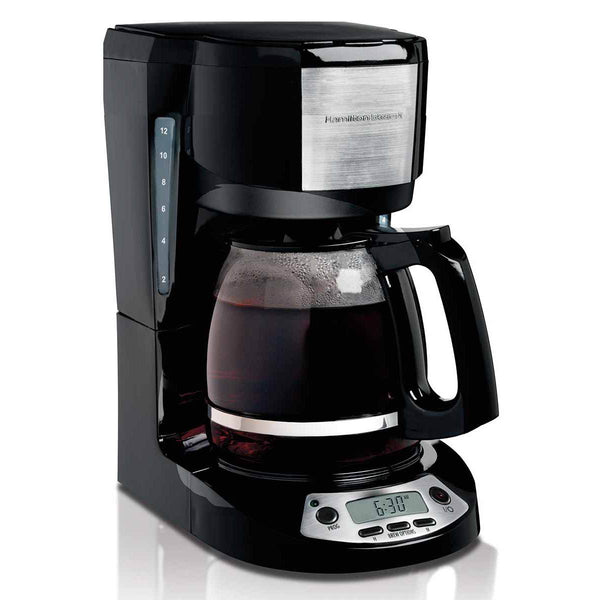 12 Cup Programmable Coffee Maker with 3 Settings