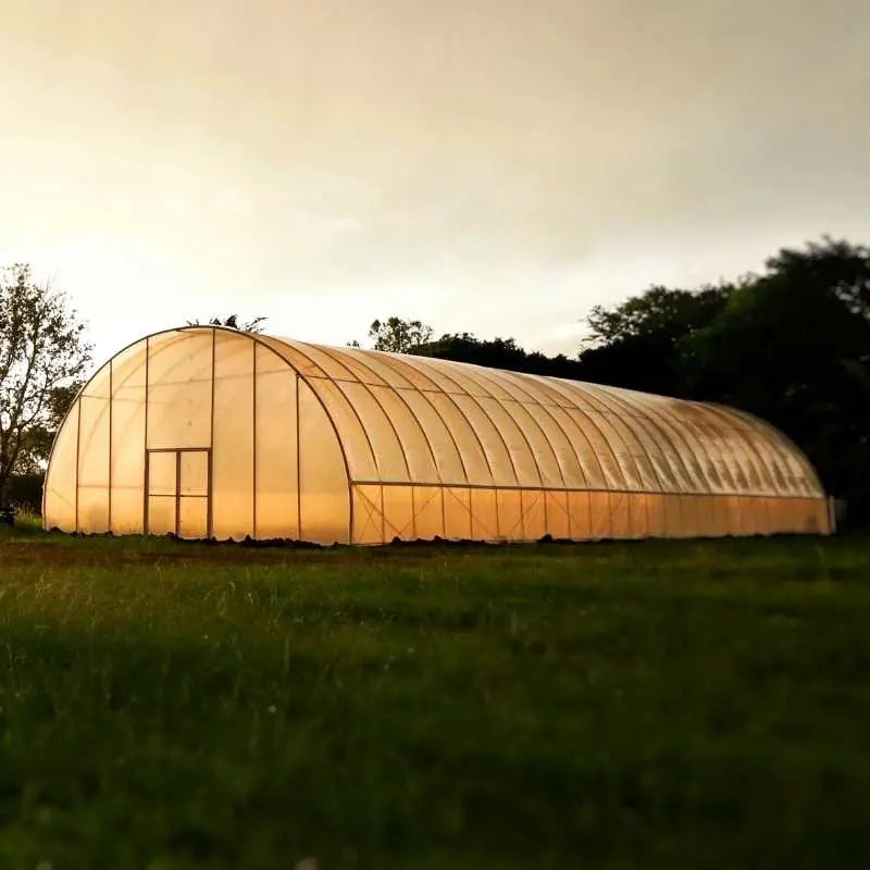 30' Round All-Metal Hoop House Kit