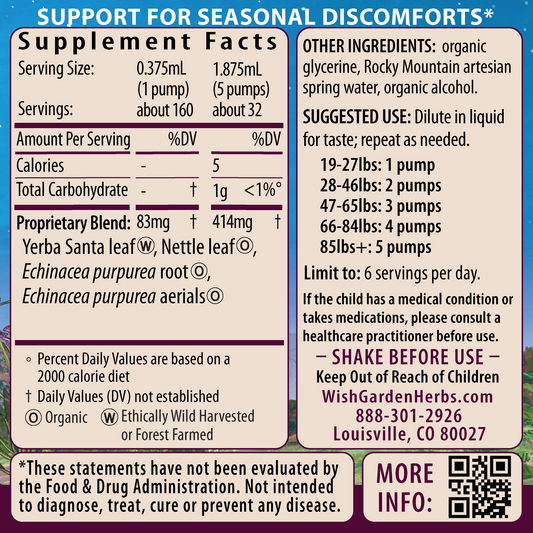 Kick-It Allergy Seasonal Rescue For Kids