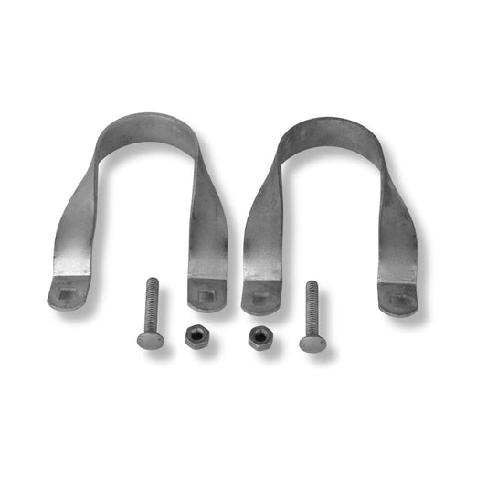 Greenhouse Cross Connectors — Galvanized Steel 1.66" x 1.375"