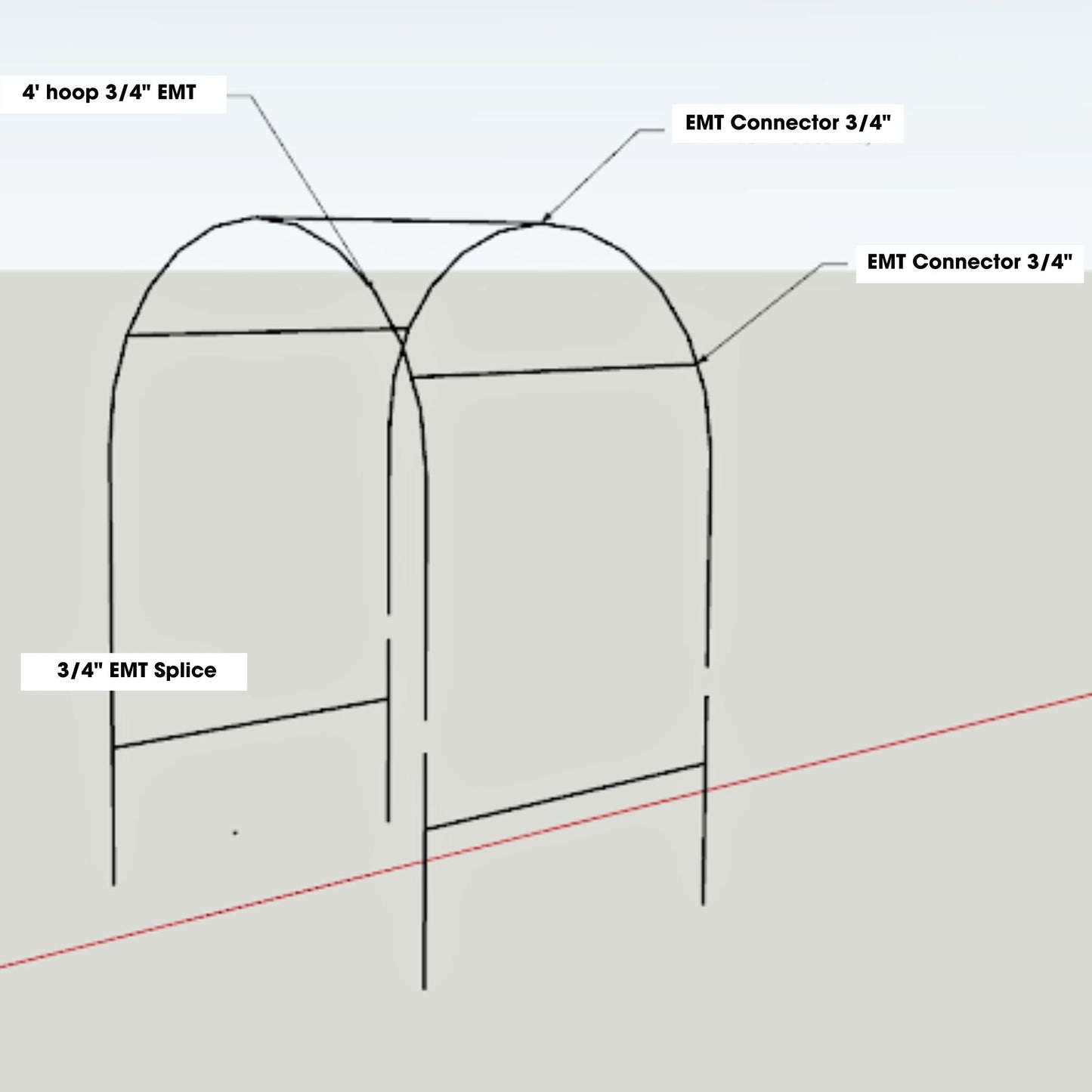 DIY Garden Arch