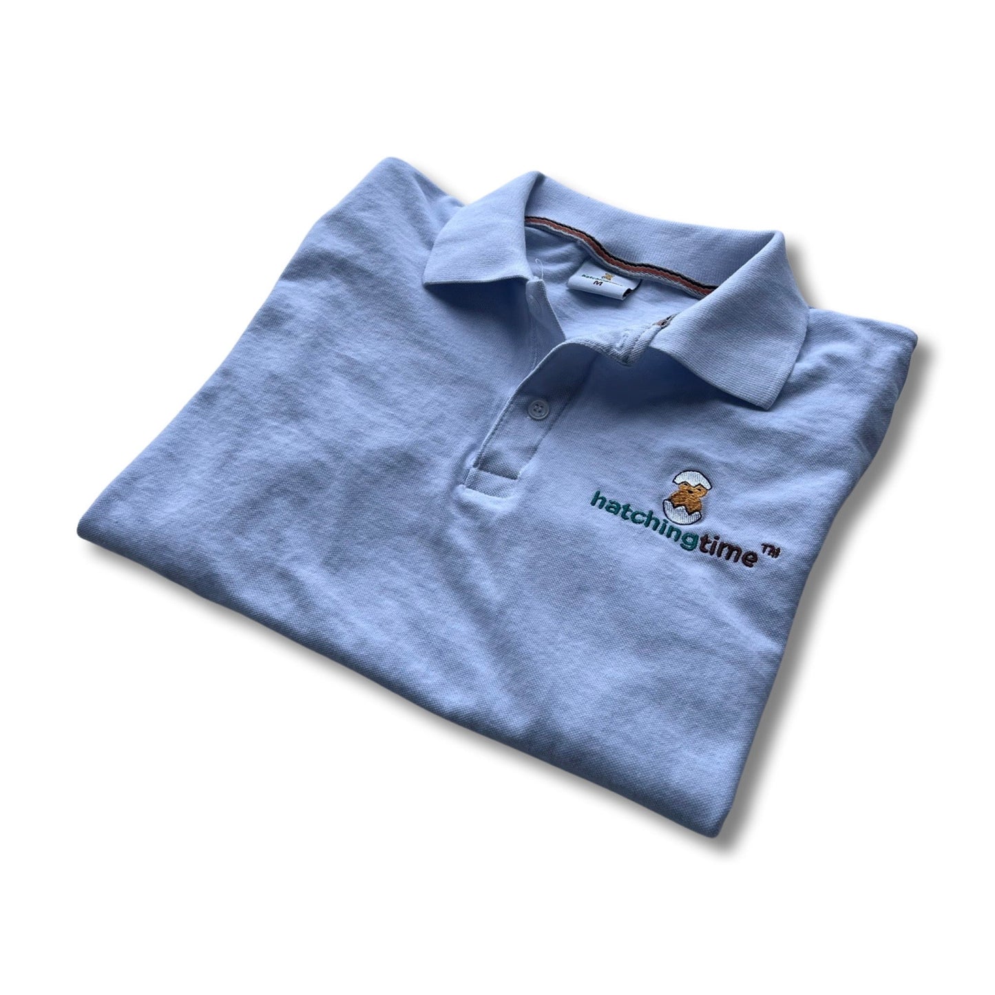 Hatching Time Unisex Polo (White)