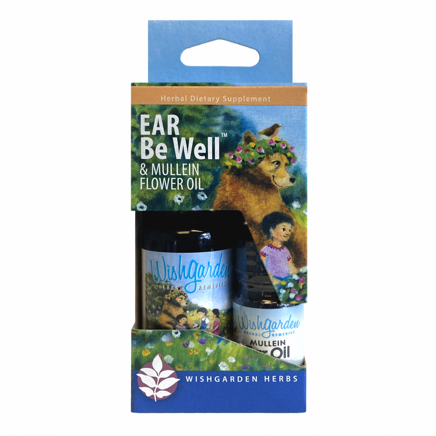 Ear Be Well For Kids + Mullein Flower Ear Oil Kit