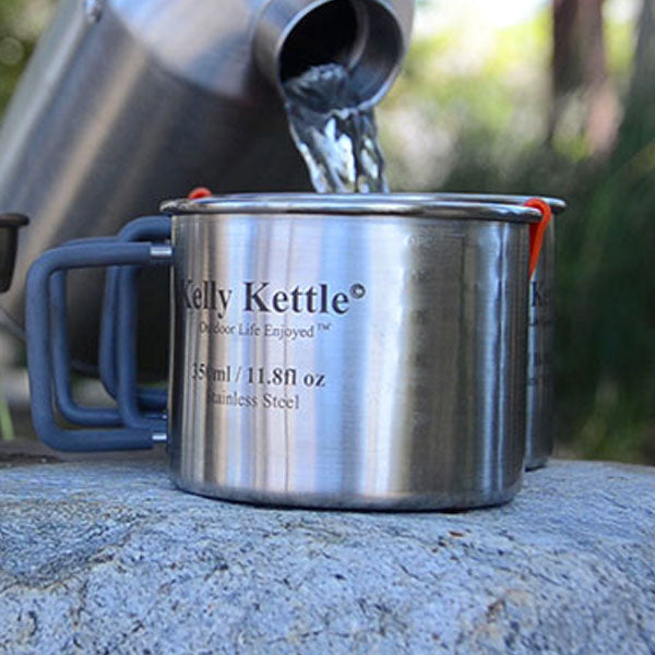 KELLY KETTLE® STAINLESS STEEL CAMPING CUPS
