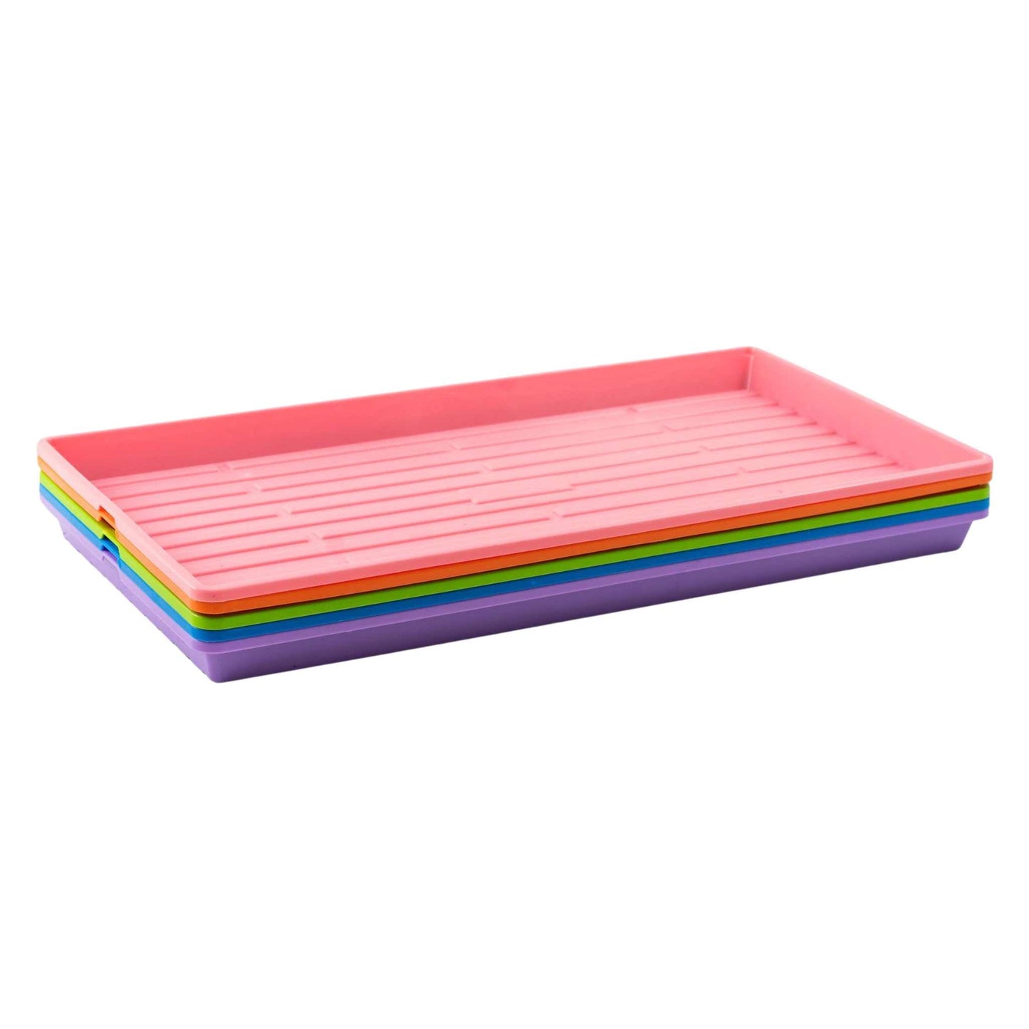 1020 Microgreen Trays — Shallow Extra Strength Colors