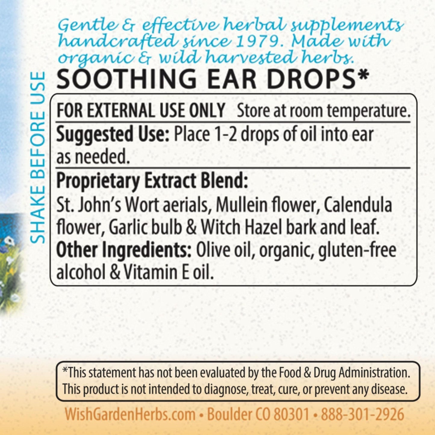 Ear Be Well For Kids + Mullein Flower Ear Oil Kit