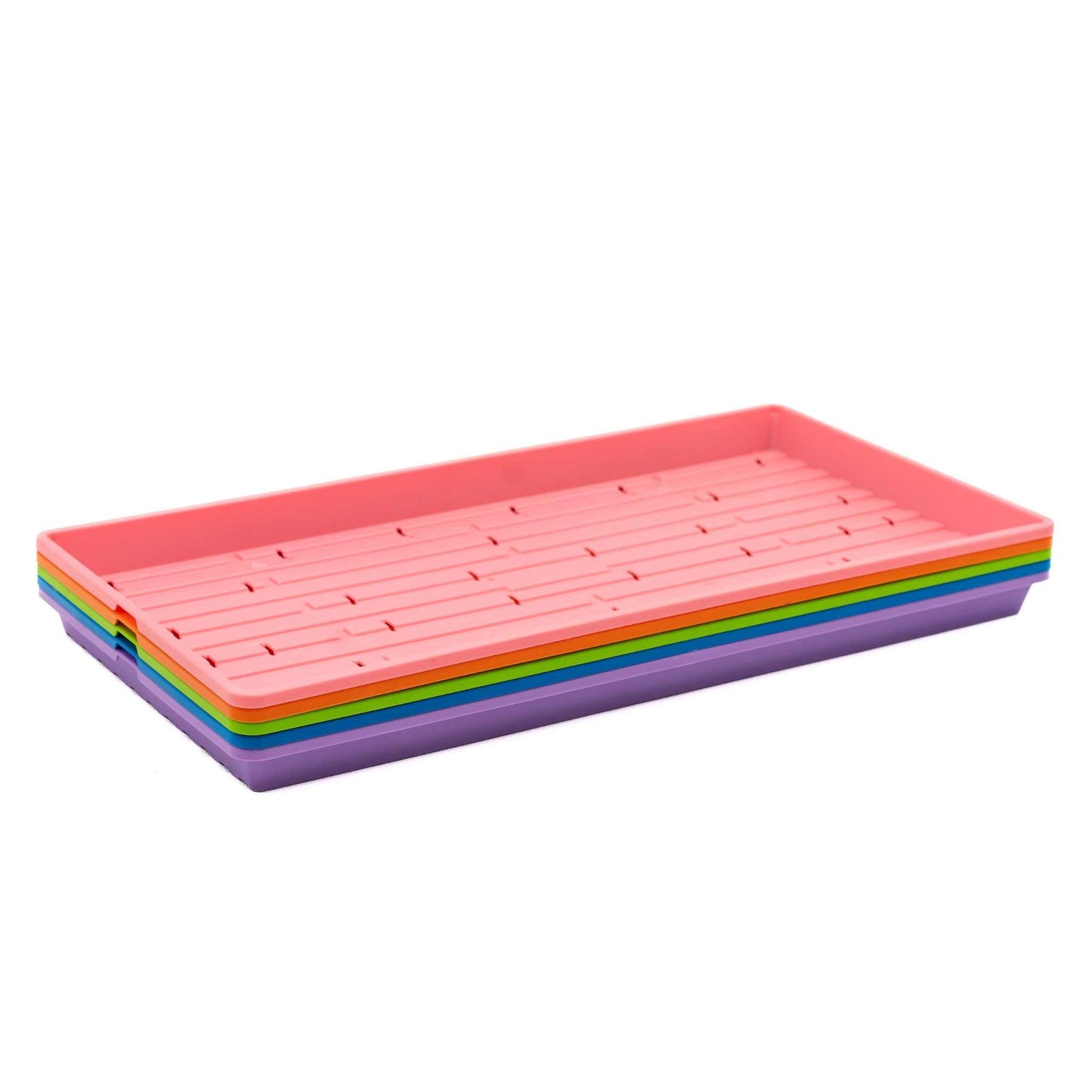 1020 Microgreen Trays — Shallow Extra Strength Colors