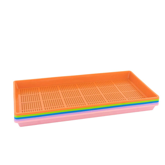 1020 Mesh Trays Shallow Extra Strength Colors — 1" Deep