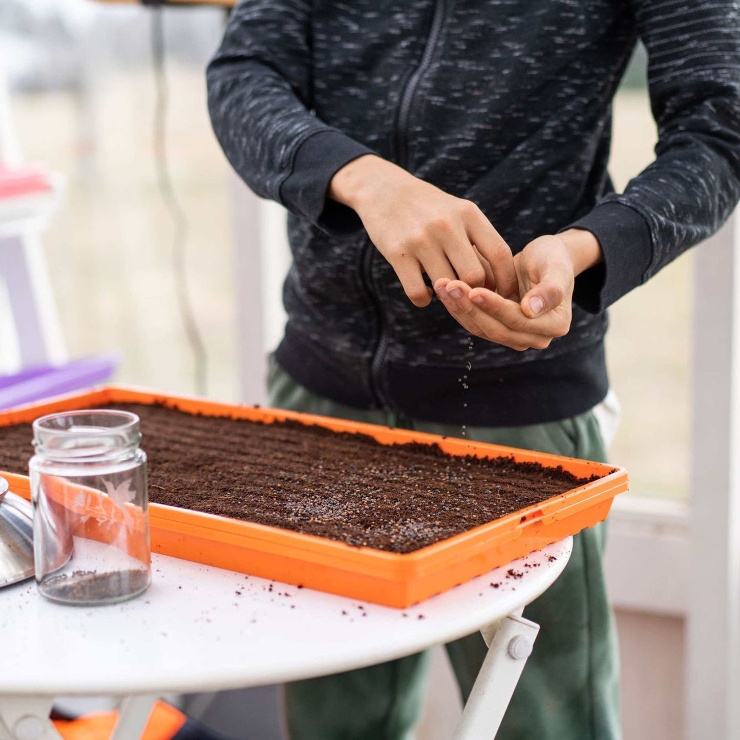 1020 Microgreen Trays — Shallow Extra Strength Colors