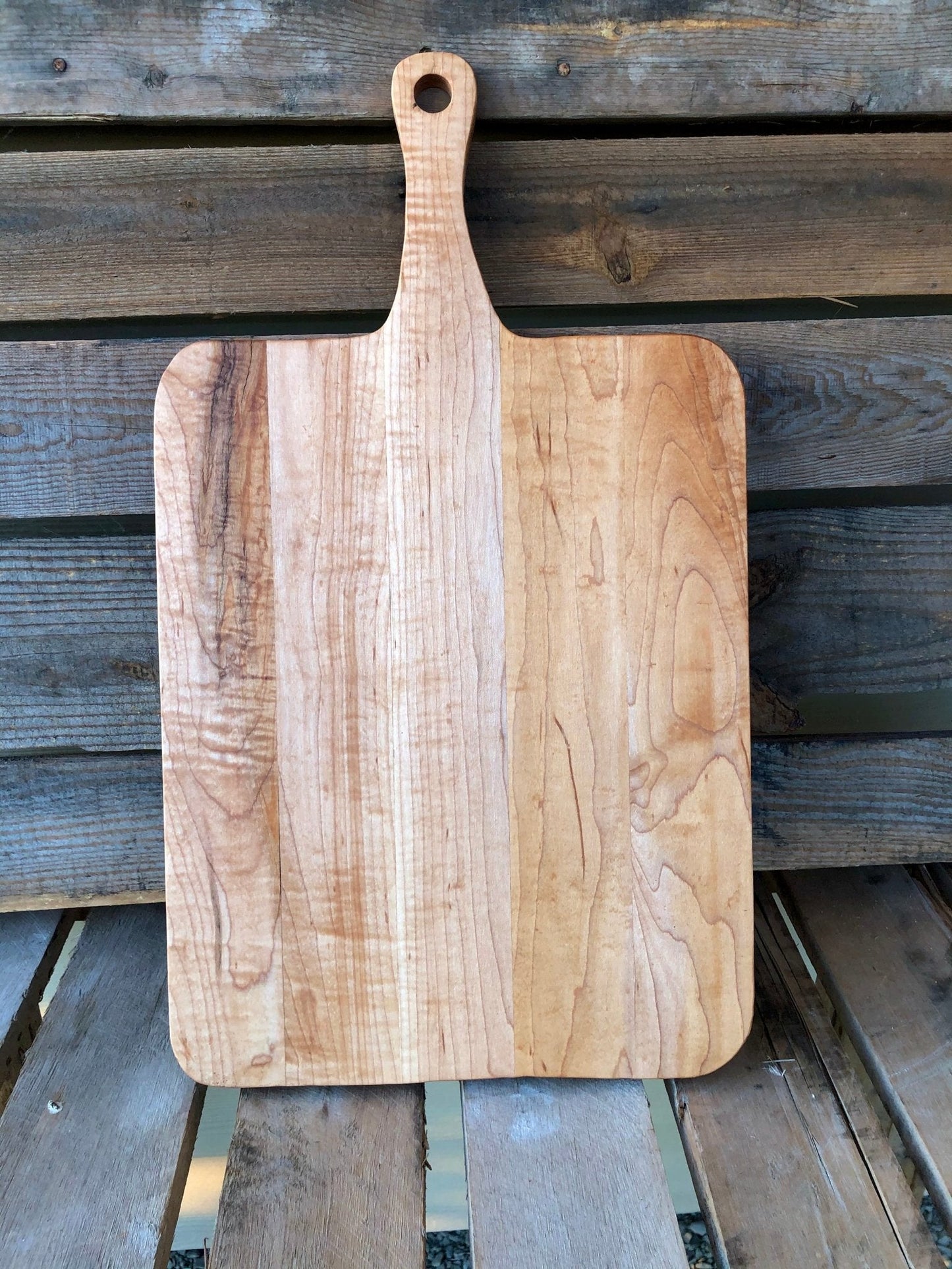 Best Charcuterie Board — American Maple Custom Medium Charcuterie Board - Vintage Style Rectangle French Board