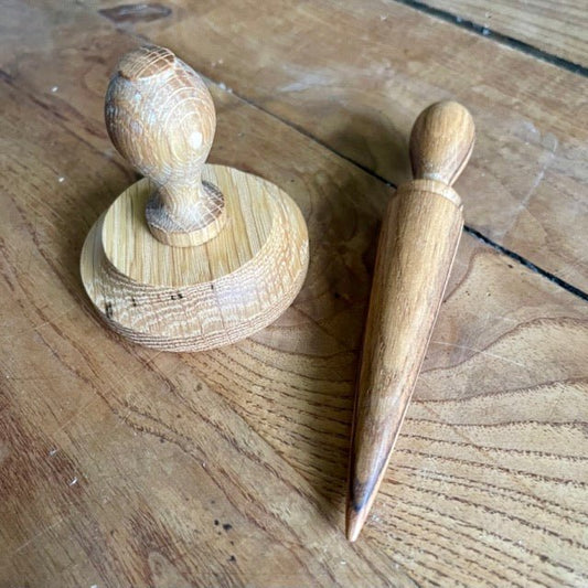 Small Dibbler & Pot Tamper Set