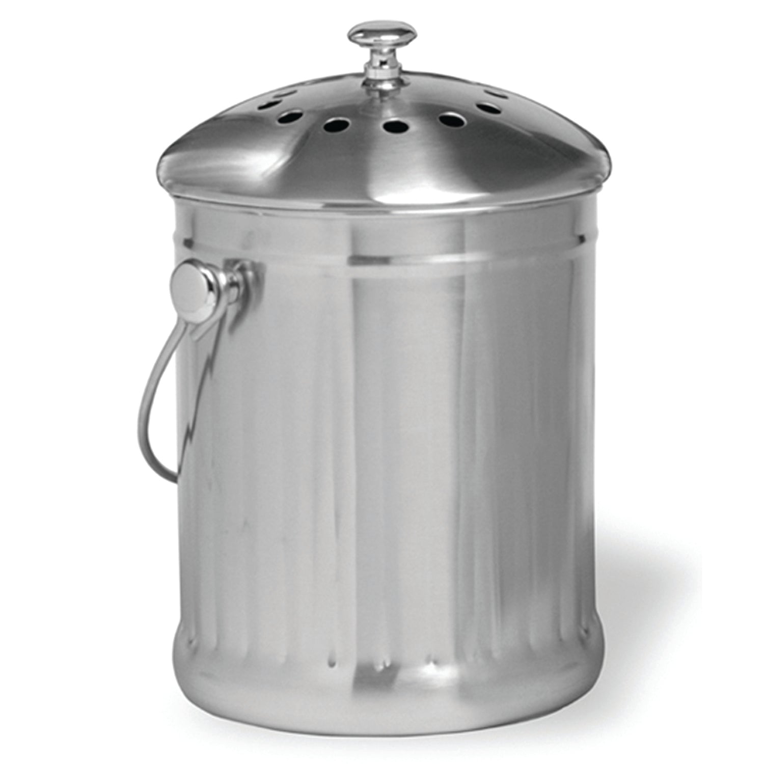 1-Gallon Stainless Steel Compost Keeper – Grit