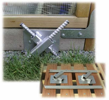 ANCHOR KIT FOR GARDENHOUSE