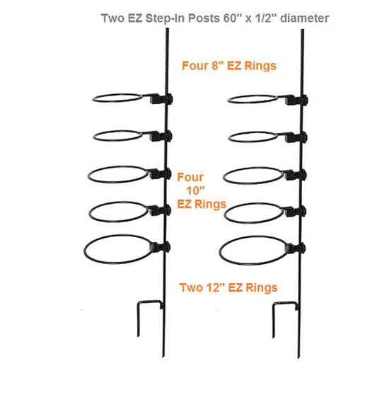 EZ STEP GARDENER'S SPECIAL BONUS PACK, SUNSET ORANGE