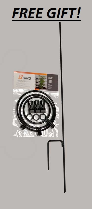 EZ STEP GARDENER'S SPECIAL BONUS PACK, MIDNIGHT BLACK