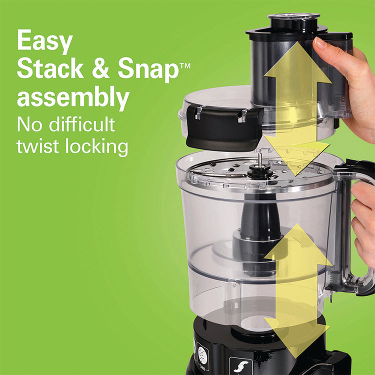 10-CUP STACK & SNAP FOOD PROCESSOR