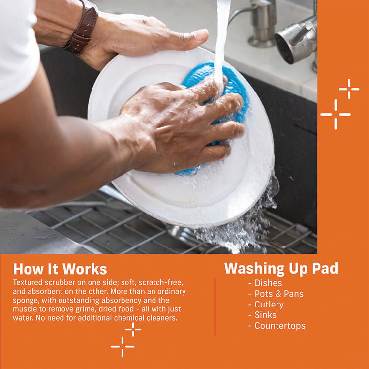 E-CLOTH, WASHING UP PAD