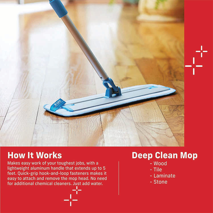 E-CLOTH, COLLAPSIBLE DEEP CLEAN MOP