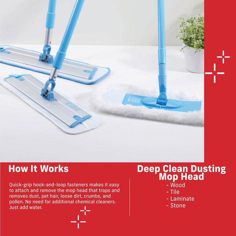 E-CLOTH, DUST MOP HEAD