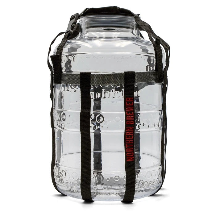 BIG MOUTH BUBBLER EVO 2 – 6.5 GALLON GLASS FERMENTER WITH HARNESS