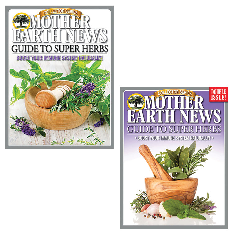 MOTHER EARTH NEWS GUIDE TO SUPER HERBS SET