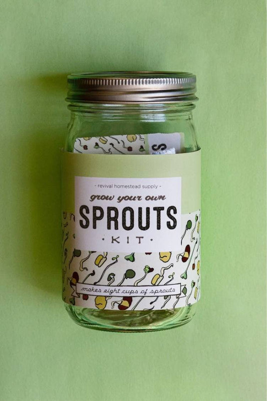 SPROUTING KIT: GROW YOUR OWN SPROUTS