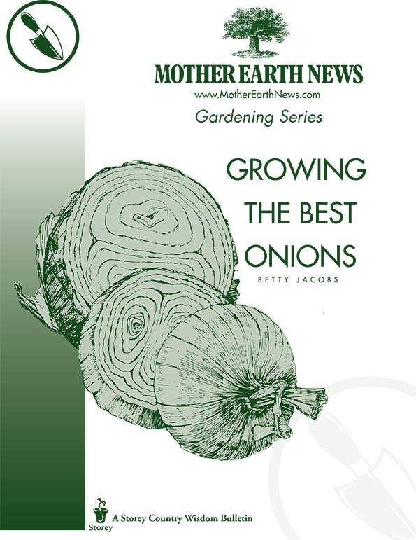 GROWING THE BEST ONIONS, E-HANDBOOK