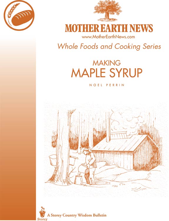 MAKING MAPLE SYRUP, E-HANDBOOK