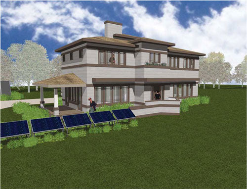 MOTHER EARTH NEWS SOLAR PRAIRIE HOME, STUDY PLAN