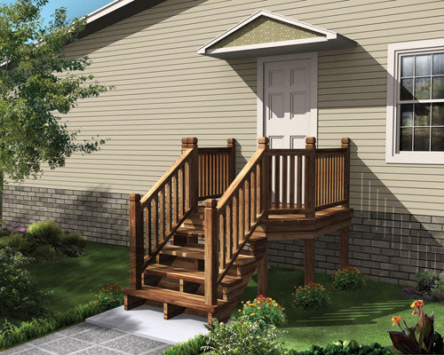 Norcrest Entry Porches, E-Plan