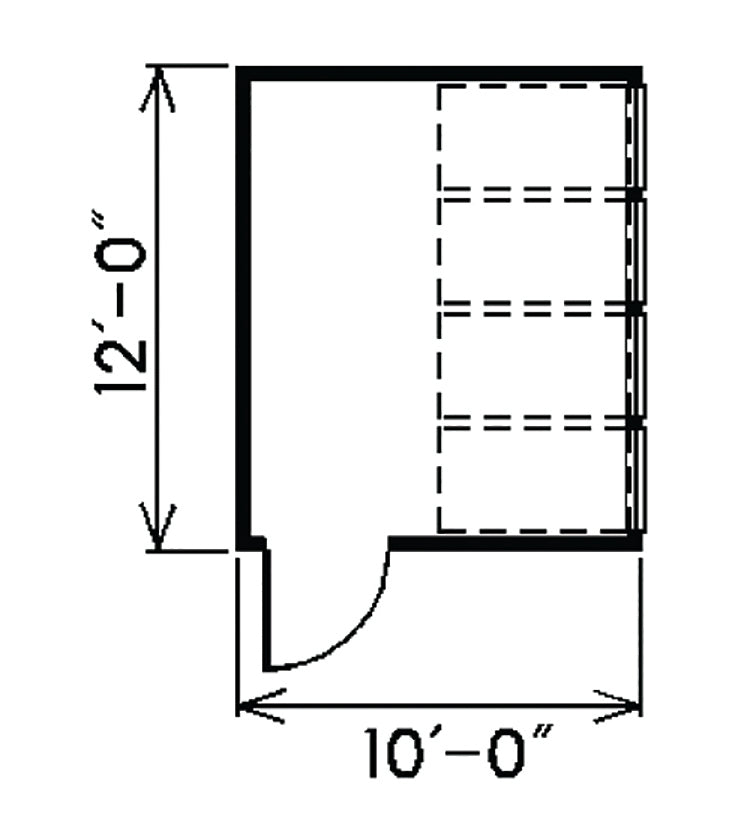 Maude Garden Shed, E-Plan