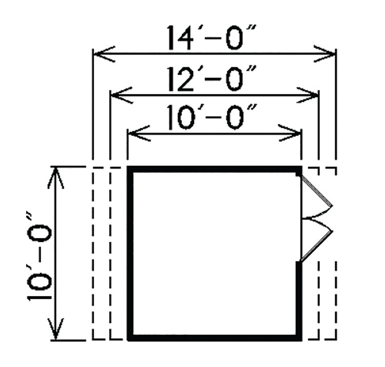 Maxine Garden Shed, E-Plans